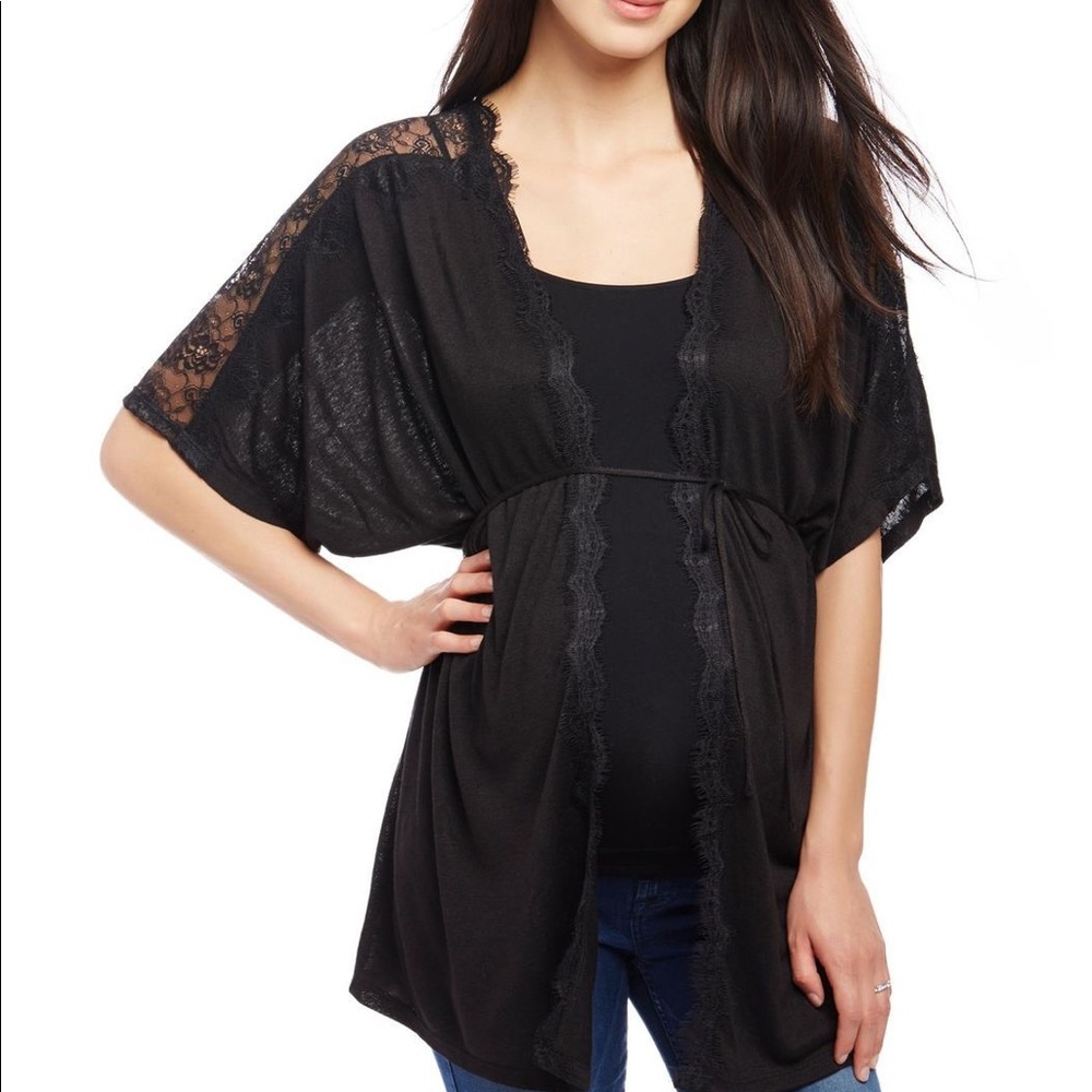 🎊HP🎊 Black Cardigan | Motherhood Maternity (M)
